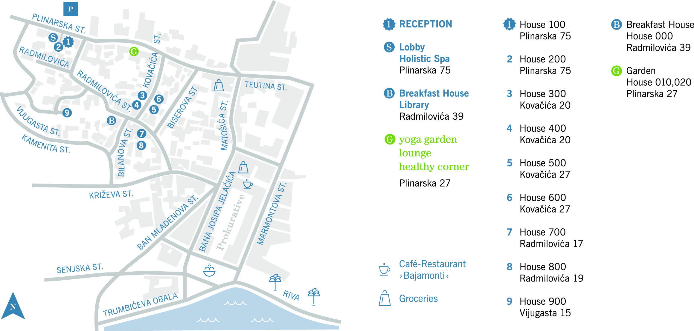 Divota Apartment Hotel Location Map